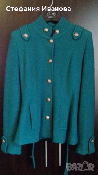 Зелено връхно сако, снимка 1