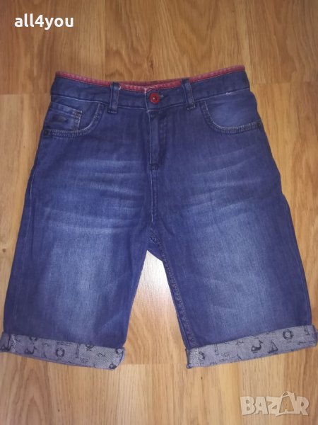 Дънкови къси панталони LcWаikiki размер 9-10г., снимка 1