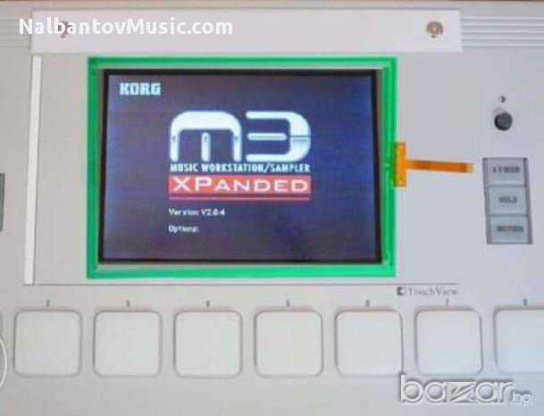 НОВ Touch Screen Panel за Korg M3, Triton Extreme, Pa1 Pa2x, Pa800/500, снимка 1