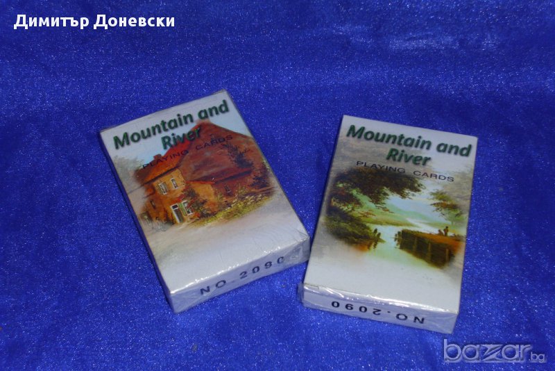 Тесте от 52 карти 'Планини и реки', снимка 1