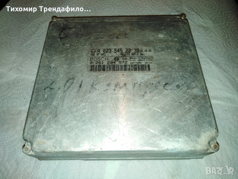 ECU MERCEDES SLK230 C230, 0 261 204 572, 0261204572, A 023 545 22 32, A0235452232 компютър ц класа б, снимка 1