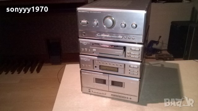 palladium prestige-amplifier+cd+deck+tuner-внос швеицария, снимка 4 - Ресийвъри, усилватели, смесителни пултове - 23509635
