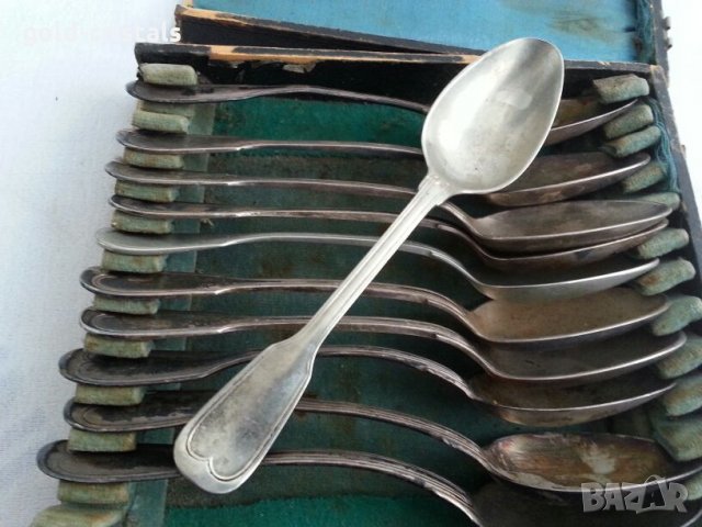 Немски  посребрени лъжички 