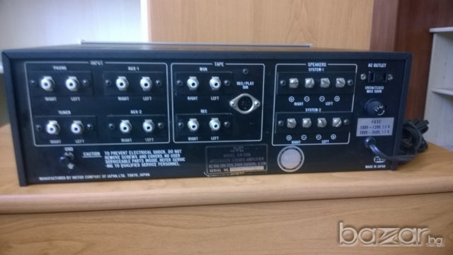 jvc-vn300 integrated stereo amplifier-made in japan-нов внос швеицария, снимка 17 - Ресийвъри, усилватели, смесителни пултове - 7690640