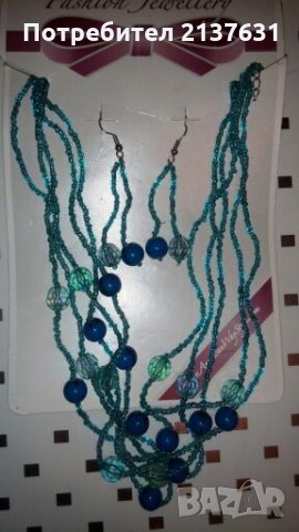 НОВИ ! Комплекти Колие и обеци, снимка 1