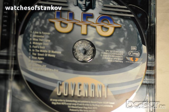Covenant by "UFO" 2CD Jul 25, 2000 | Limited Edition, снимка 6 - CD дискове - 14381348