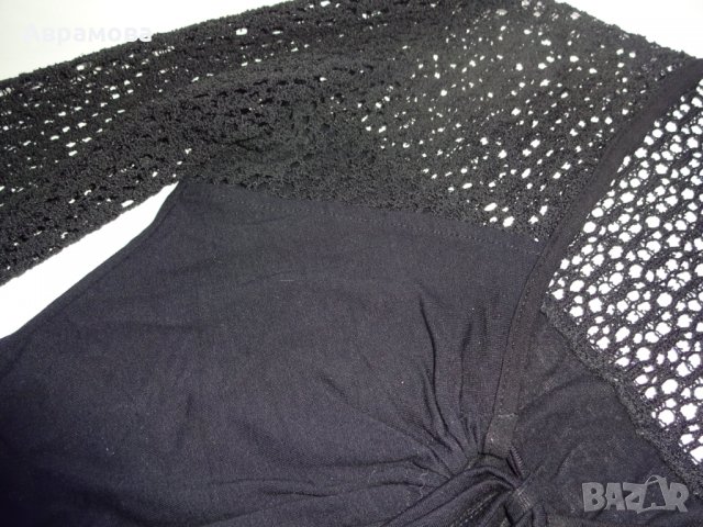 S/M Блуза черна Danza – S/M, снимка 7 - Блузи с дълъг ръкав и пуловери - 24466695