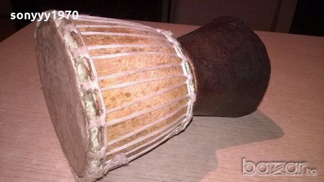 ретро тарамбука от естествени материали-20х14см-от франция