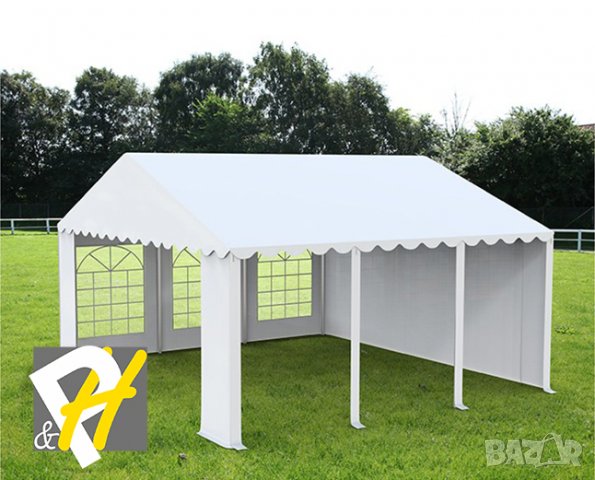 Шатра 6х6м, 100% водоустойчив PVC брезент 500гр/м2, снимка 3 - Градински мебели, декорация  - 24630627