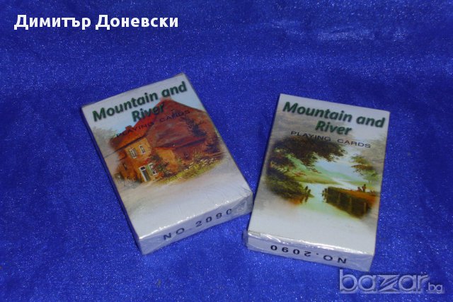 Тесте от 52 карти 'Планини и реки'
