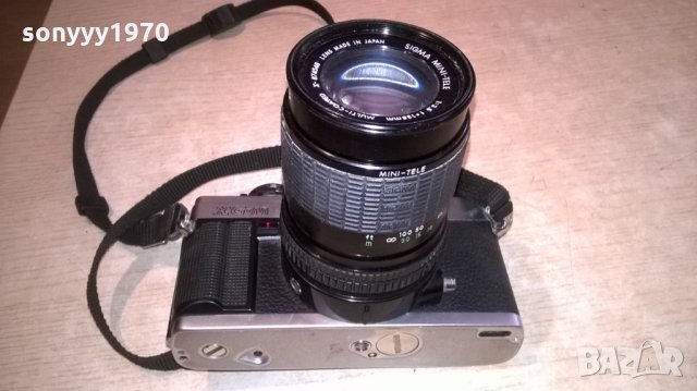 minolta & sigma-made in japan-ретро фото-внос франция, снимка 16 - Фотоапарати - 26104457