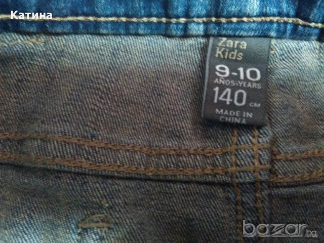 Намаление Zara дънкова поличка, снимка 5 - Детски рокли и поли - 19146361