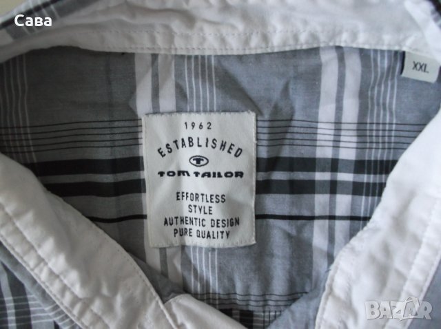 Ризи TOM TAILOR   мъжки,ХЛ-2ХЛ, снимка 10 - Ризи - 25647607