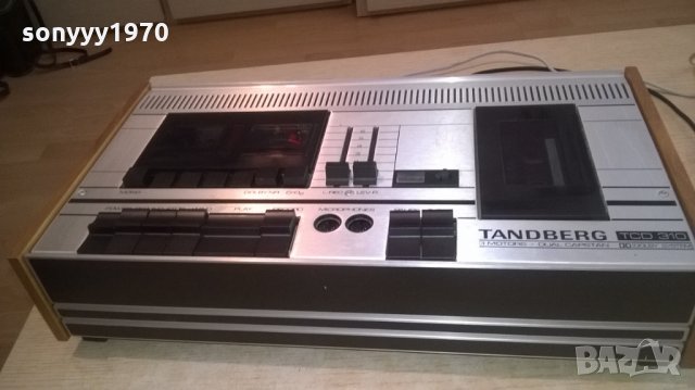 tandberg tcd-310 cassette deck-made in norway-внос швеция, снимка 5 - Декове - 25381445