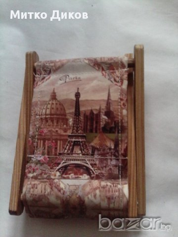 Париж-кошничка за джаджи, снимка 6 - Декорация за дома - 17325258