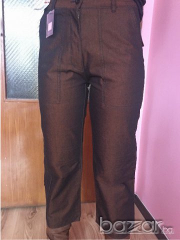 Нов сладурски панталон кафяв деним Мадок 