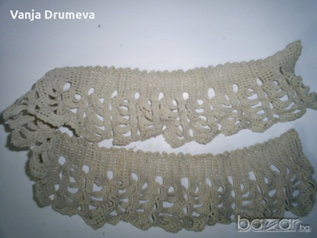 ръчно плетени дантели за пришиване към дънки или блузи, снимка 3 - Други - 20914906