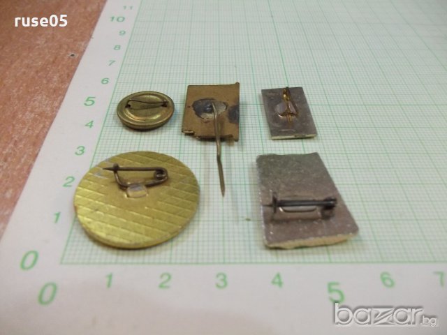 Лот от 5 бр. български значки, снимка 3 - Други ценни предмети - 18401430