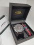 Rotary Aviator Chrono - Red / чисто нов часовник Ротари Авиатор - 2 бр. каишки / 100% оригинален, снимка 1 - Мъжки - 22835212