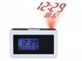 Прожектиращ дигитален часовник с дата, температура , хронометър и аларма, 2хАА, снимка 1