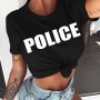 NEW! Дамски тениски POLICE! Поръчай модел С ТВОЯ идея!, снимка 1