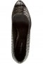 ПРОМО 🍊 CALVIN KLEIN № 37-38-39 🍊 Дамски кожени сандали в черно сребристо нови с кутия, снимка 7
