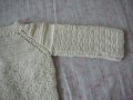 Нова ръчно плетена жилетка - ръст до 92 см, снимка 4