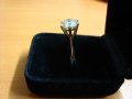Дамски пръстен с диамант, снимка 4