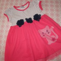 Красива рокля за 2-3 годинки + подарък още една!, снимка 1 - Детски рокли и поли - 24459890