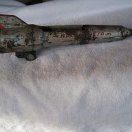 Стара метална играчка ракета Holdraketa., снимка 3 - Колекции - 13721381