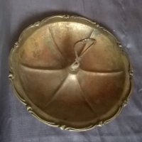 стара посребрена купа за ядки арт деко, снимка 2 - Антикварни и старинни предмети - 24064557