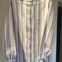 Супер риза-блуза,лен и памук, снимка 5 - Ризи - 25789986