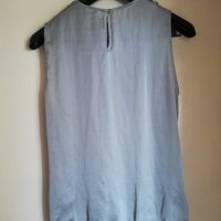 Нова сатенирана блуза с мъниста, снимка 2 - Потници - 25551168