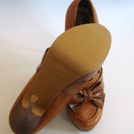 Обувки от естествена кожа на висок ток, снимка 6 - Дамски обувки на ток - 5943484