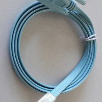 Cisco конзолен сериен кабел RJ45-DB9, снимка 5 - Рутери - 21362661