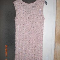 продавам нов ръчно плетен елегантен потник -пуловер, снимка 1 - Потници - 19401072
