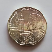 Сребърна монета 5 евро Австрия 2006 год, снимка 1 - Нумизматика и бонистика - 18623790