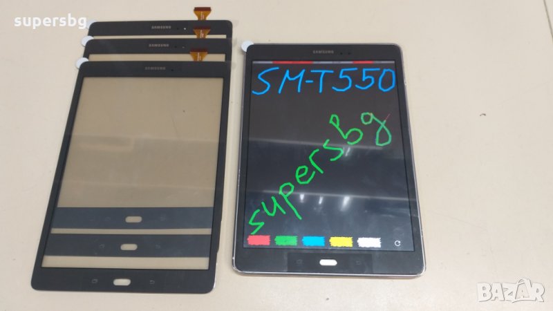 Тъч срийн за Samsung Galaxy Tab A SM-T550 SM-T551 SM-T555 T550 T551 T555 Touch Screen Digitizer , снимка 1