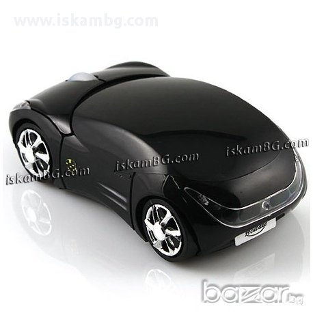 Мишка под формата на кола - черна, снимка 1