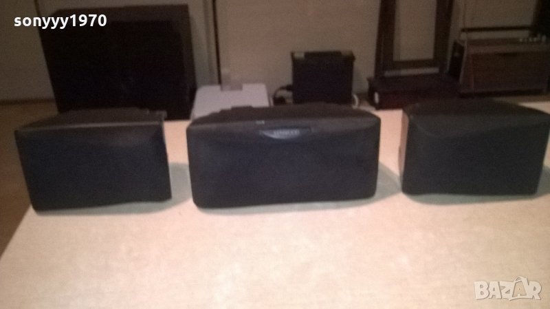 kenwood-център+2 тонколони-внос швеицария, снимка 1