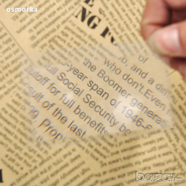 Нова Лупа с формата на банкова карта джобна, снимка 1