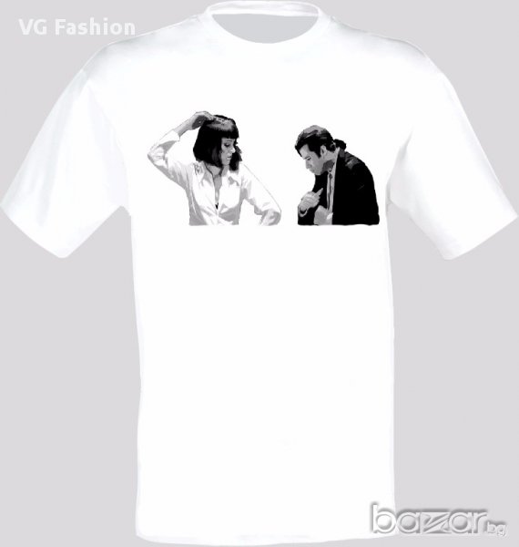 Криминале Pulp Fiction Yolanda Vincent Vega Тениска Мъжка/Дамска S до 2XL, снимка 1