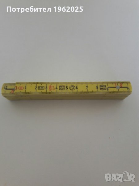 Колекционерски сгъваем метър Swiss Made, снимка 1
