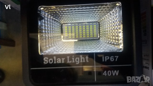 LED Прожектор със соларен панел 25W  + дистанционно, снимка 3 - Прожектори - 25919231