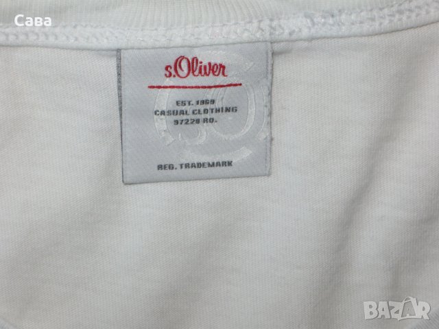 Тениски S.OLIVER   мъжки,Л, снимка 5 - Тениски - 22409587