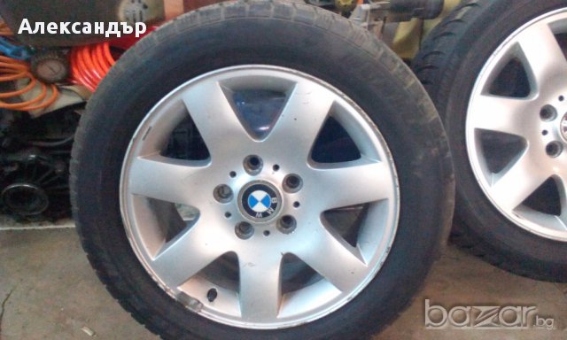 BMW джанти с гуми 5 бр,, снимка 2 - Гуми и джанти - 13738285