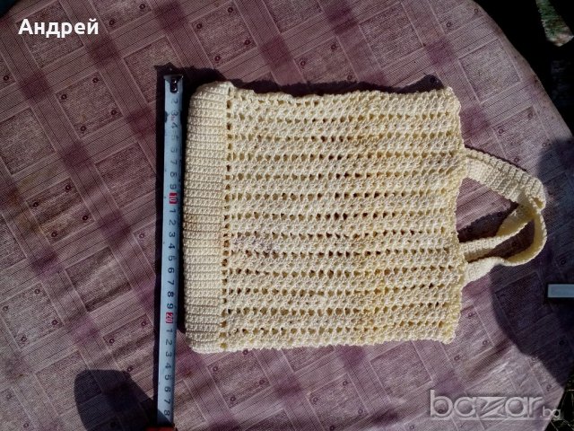 Плетена торба,чанта, снимка 5 - Антикварни и старинни предмети - 19514878