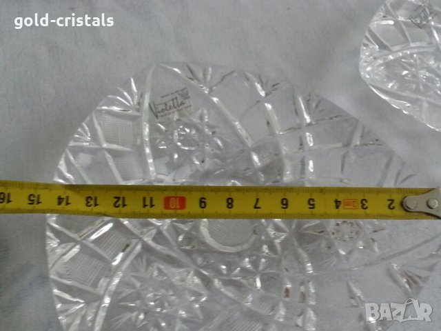 кристални чинии полски кристал Виолета , снимка 9 - Антикварни и старинни предмети - 23521424