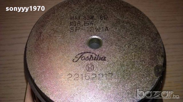 Aurex/toshiba ss-s12w 2х80watts/8ohms-22/15/12см-метални-внос швеицария, снимка 15 - Тонколони - 15655279