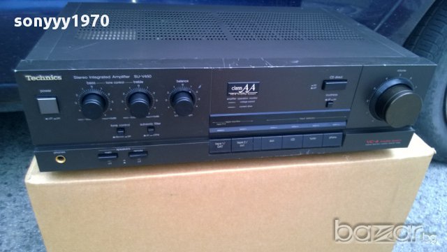 technics su-v450-stereo amplifier-class aa- 450watts-внос швеицария, снимка 2 - Ресийвъри, усилватели, смесителни пултове - 11386572